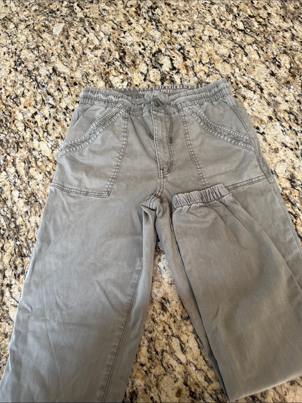 American Eagle Outfitters Olive Green Track Joggers